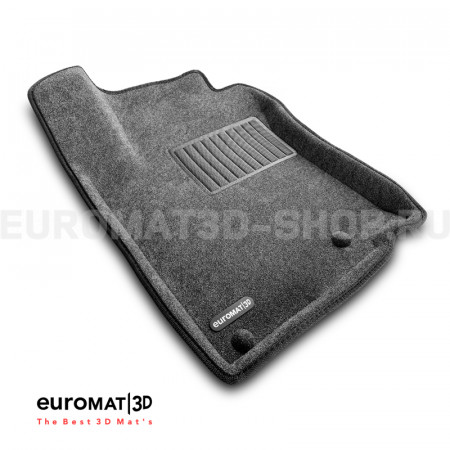 Текстильные 3D коврики Euromat3D Business в салон для Toyota Land Cruiser Prado 150 (2010-2014) № EMC3D-005115G Серые Текстильные 3D коврики Euromat3D Business в салон для Toyota Land Cruiser Prado 150 (2010-2014) № EMC3D-005115G Серые