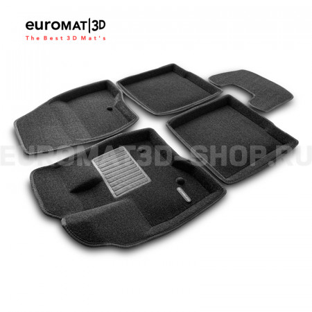 Текстильные 3D коврики Euromat3D Business в салон для Ford Explorer (2011-2014) № EMC3D-002218 Текстильные 3D коврики Euromat3D Business в салон для Ford Explorer (2011-2014) № EMC3D-002218