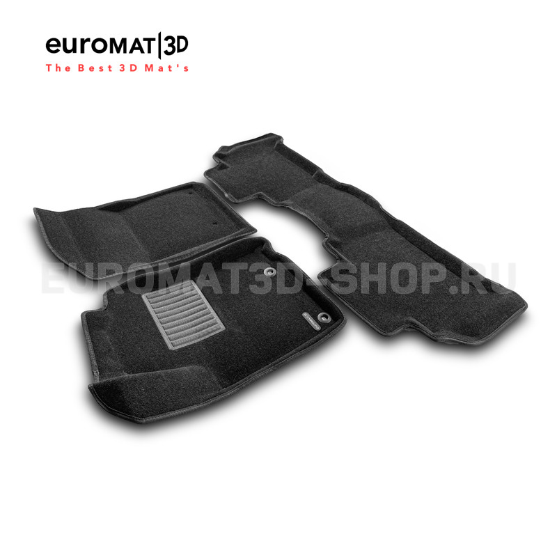 Текстильные 3D коврики Euromat3D Premium в салон для Toyota Land Cruiser Prado 150 (2014-) № EMPR3D-005120 Текстильные 3D коврики Euromat3D Premium в салон для Toyota Land Cruiser Prado 150 (2014-) № EMPR3D-005120