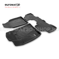 3D коврики Euromat3D EVA в салон для Lexus RX (2009-2015) № EM3DEVA-003209