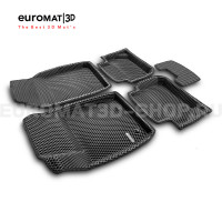 3D коврики Euromat3D EVA в салон для Ford Fiesta (2010-) № EM3DEVA-002213