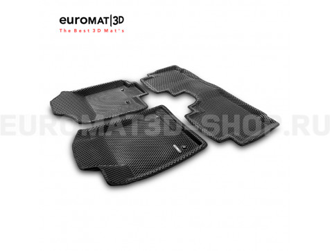 3D коврики Euromat3D EVA в салон для Haval M6 (2021-) № EM3DEVA-001405