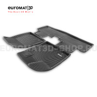 3D коврики Euromat3D EVA в салон для Geely EX5 EM-i (2025-) № EM3DEVA-001448